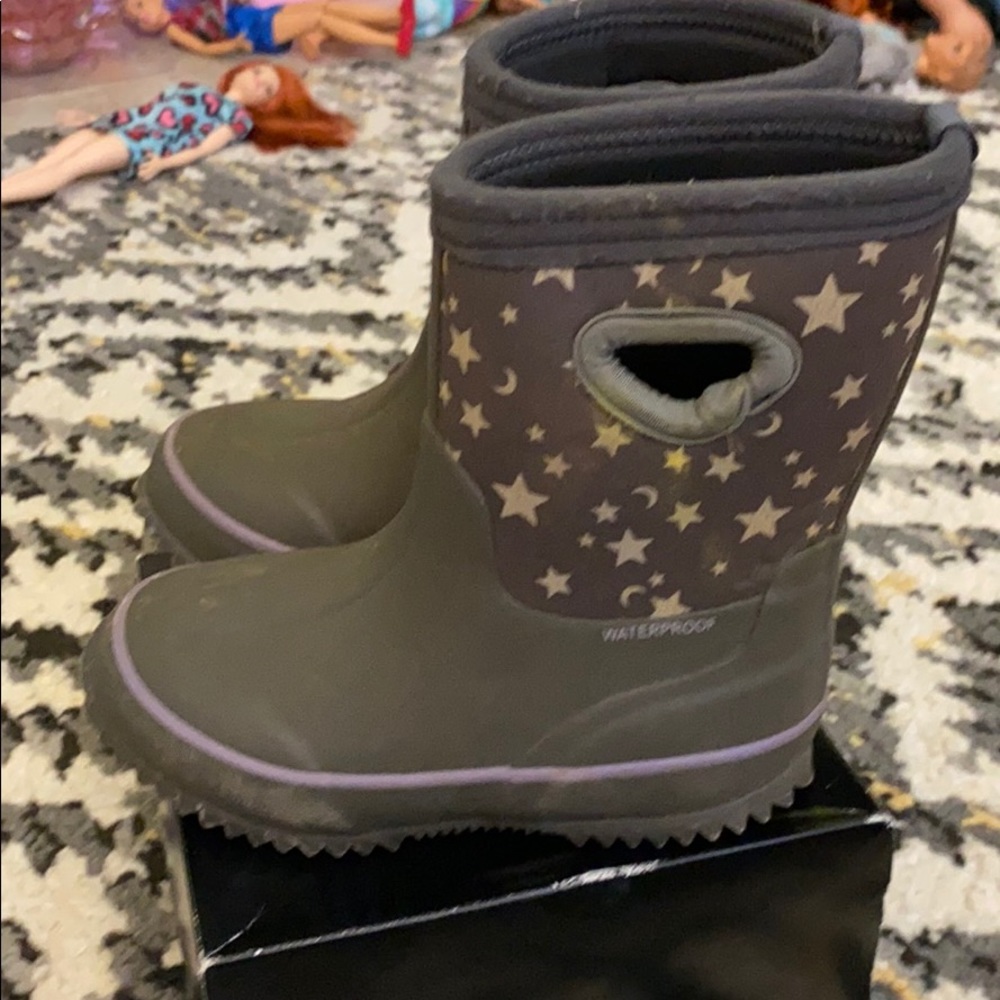 Toddler waterproof rain boots